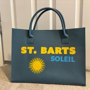 Saint Barts Vegan Leather Tote Bag